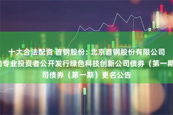 十大合法配资 首钢股份: 北京首钢股份有限公司2025年面向专业投资者公开发行绿色科技创新公司债券（第一期）更名公告
